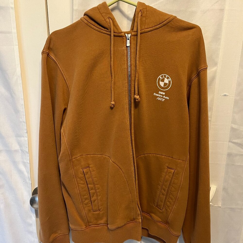 KITH FOR BMW WILLIAMS V ZIP UP HOODIE
